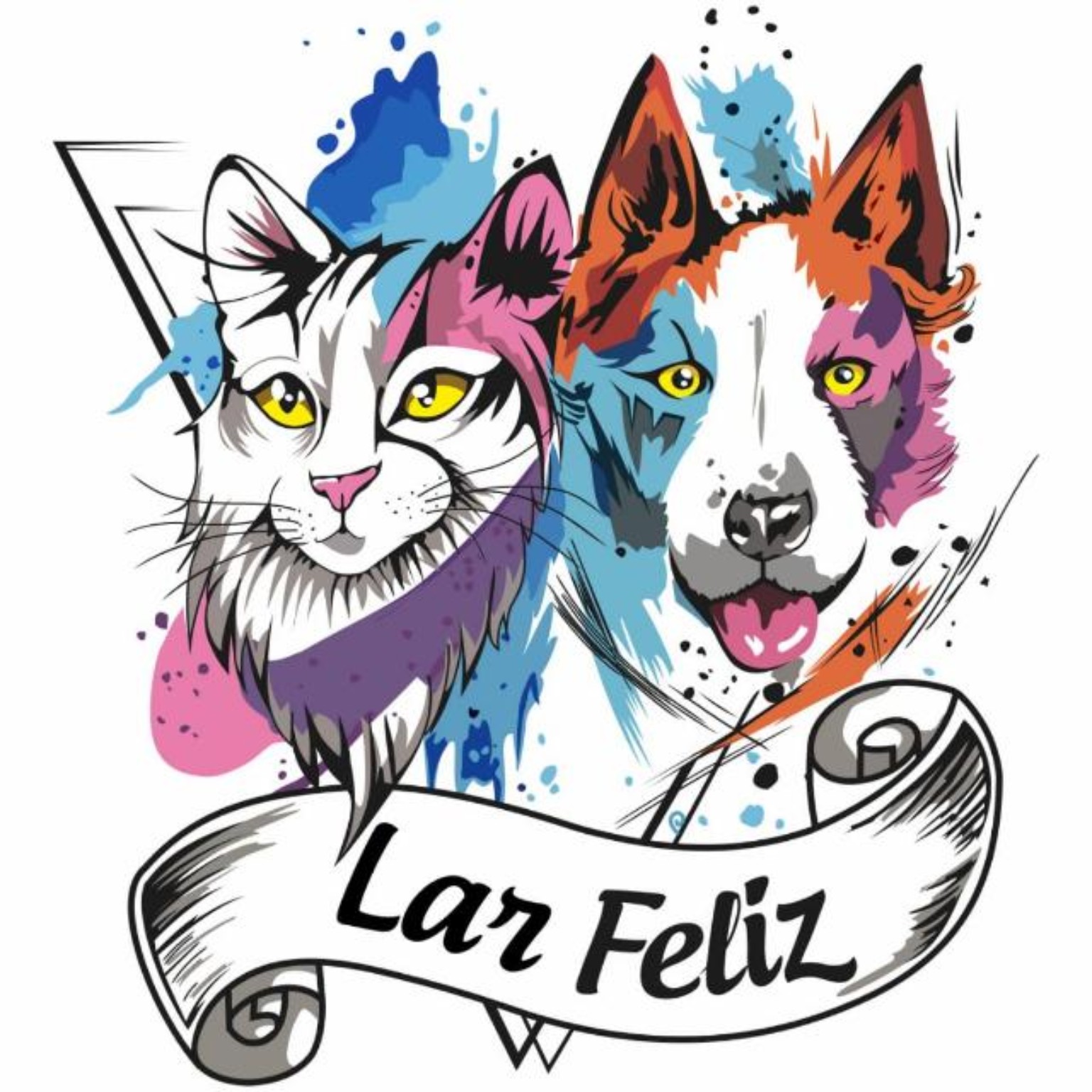 Logo da Associação Lar Feliz